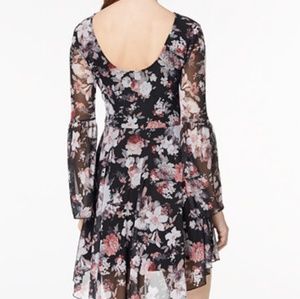 American Rag Floral Print Fit Flare Dress